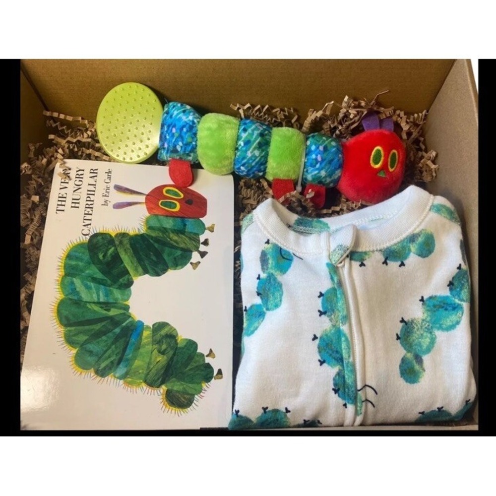 Eric Carle The Very Hungry Caterpillar, Baby Shower Gift, Mom & Newborn Gift Box